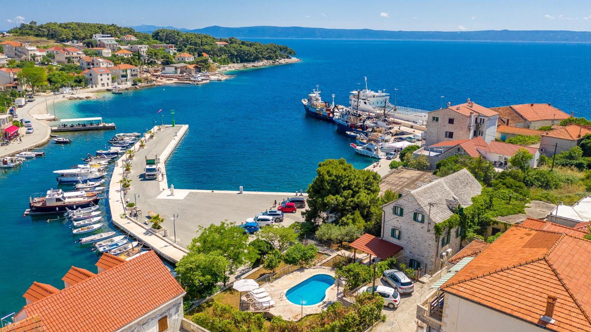Villa Bonaca Perfect Location For A Holiday With Friends Or Family, Heated Pool Sumartin Εξωτερικό φωτογραφία