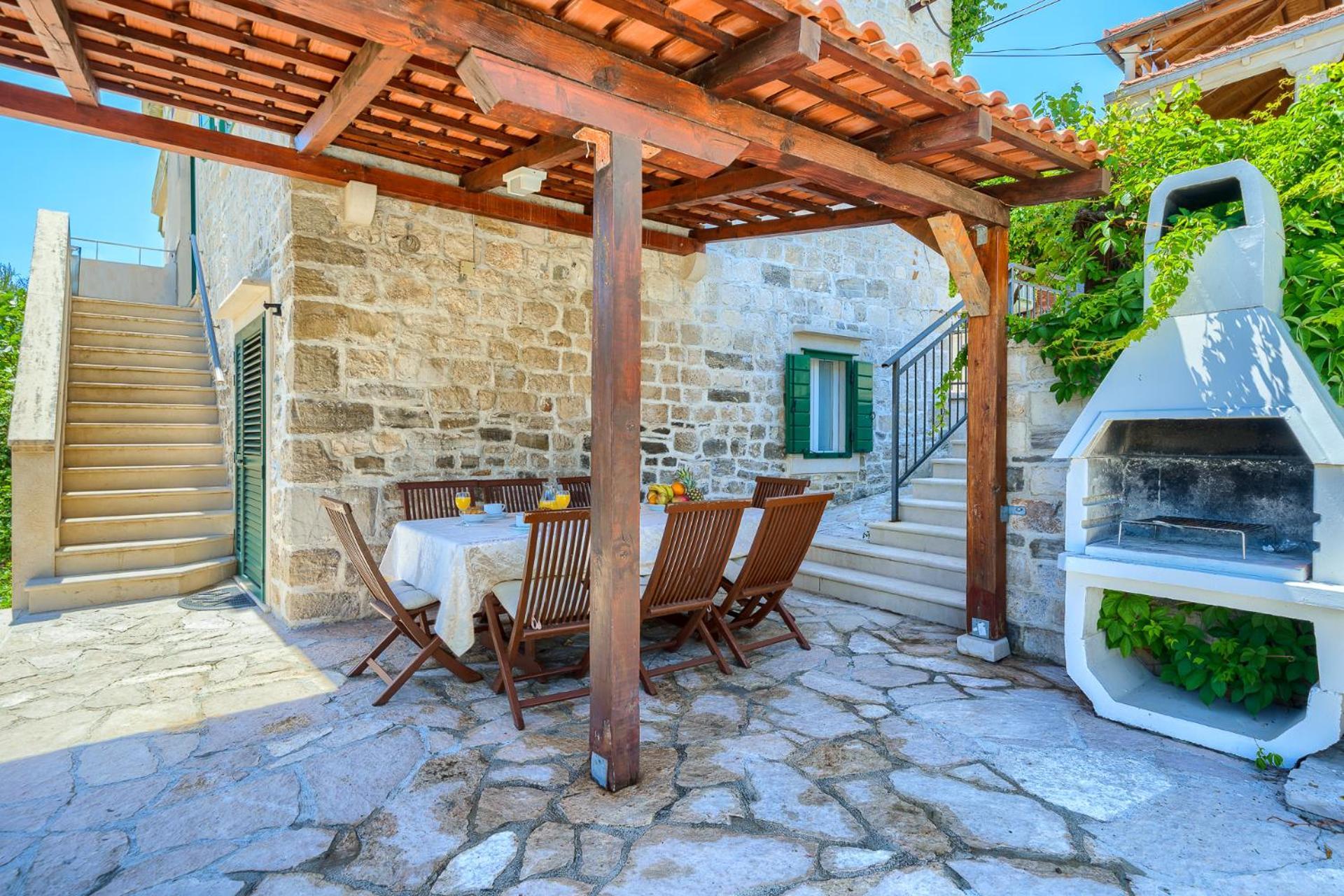 Villa Bonaca Perfect Location For A Holiday With Friends Or Family, Heated Pool Sumartin Εξωτερικό φωτογραφία